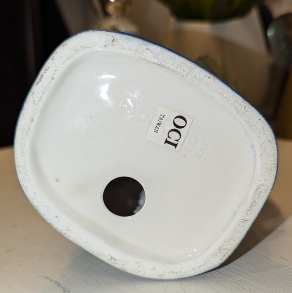 Vintage 1993 Fitz & Floyd Omnibus OCI Christmas Heritage Santa Candle Holder - Picture 5 of 6